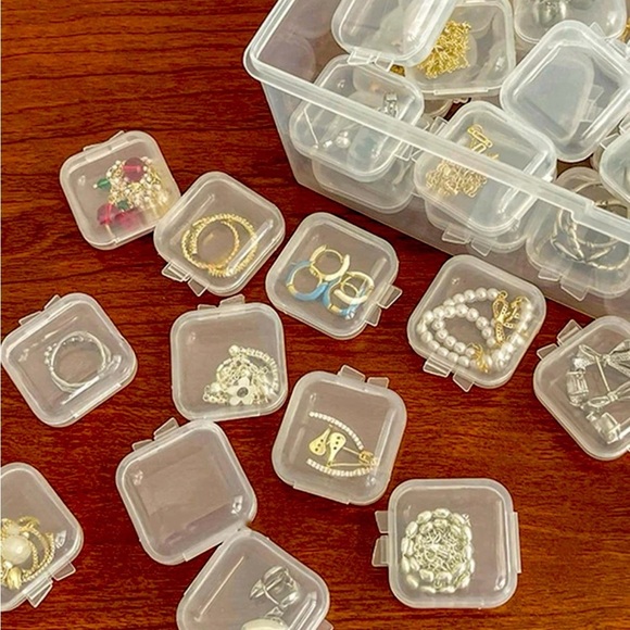 Jewelry box 20 pcs Plastic Storage Box - Picture 5 of 5